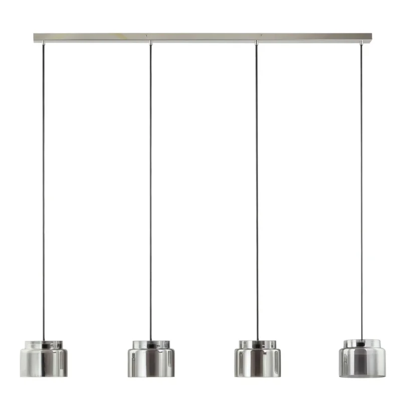 B-Ware Lucande Diano Hängeleuchte Rauchgrau Led Deckenlampe Deckenleuchte Lampe 4 Flg