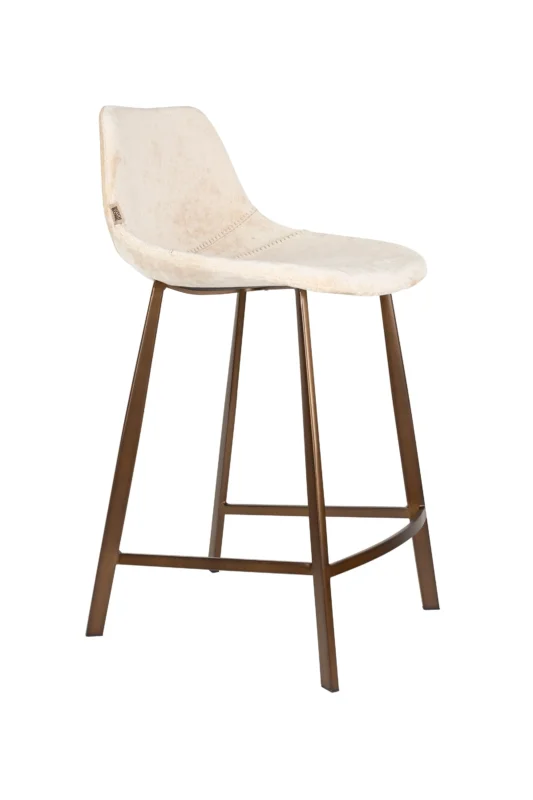 Dutchbone Tresenhocker Franky – Beige – Produktansicht