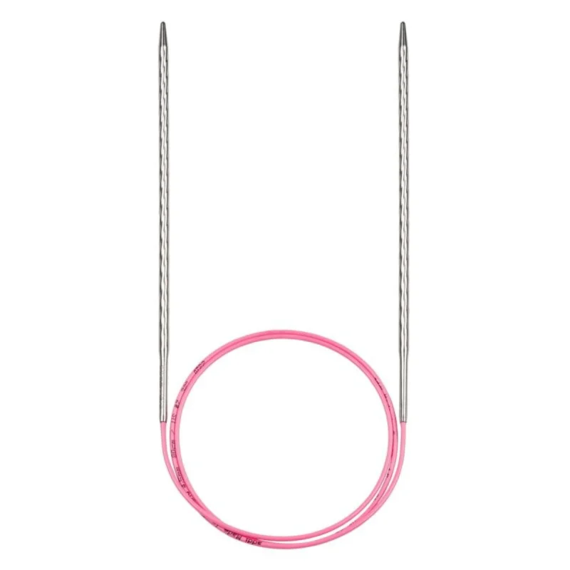 addi Rundstricknadel Unicorn Basic Metall 6,00 mm 60 cm