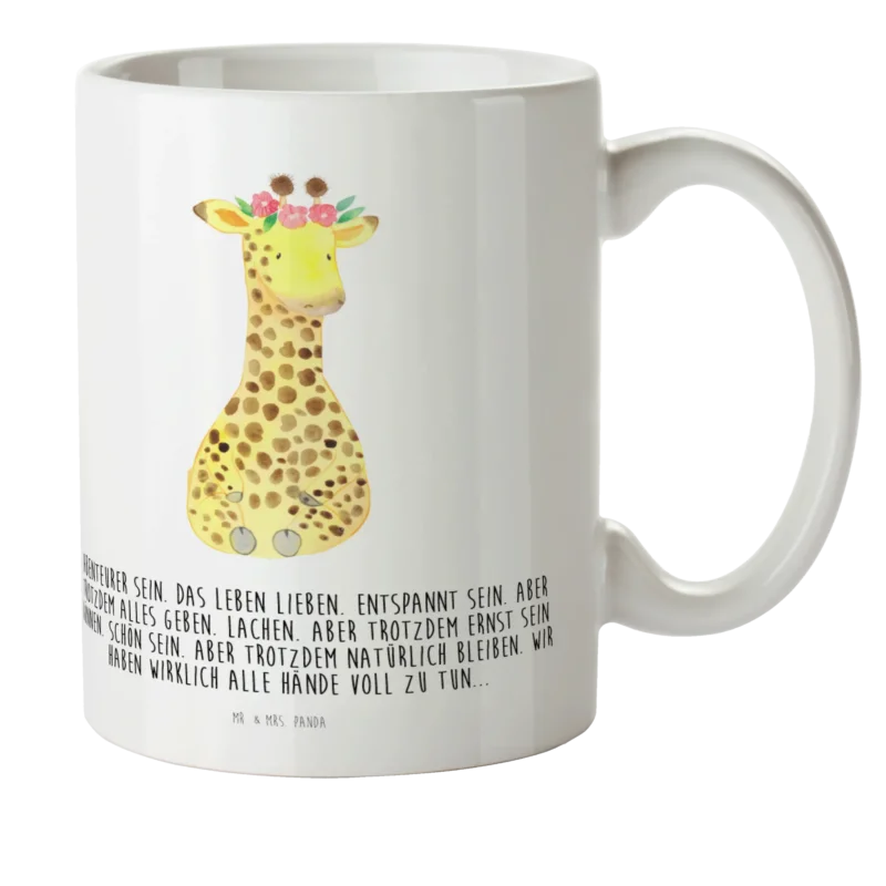 Kindertasse Giraffe Blumenkranz|p:1124431|h:8f0eb67b30e1c828533242e1484335b0