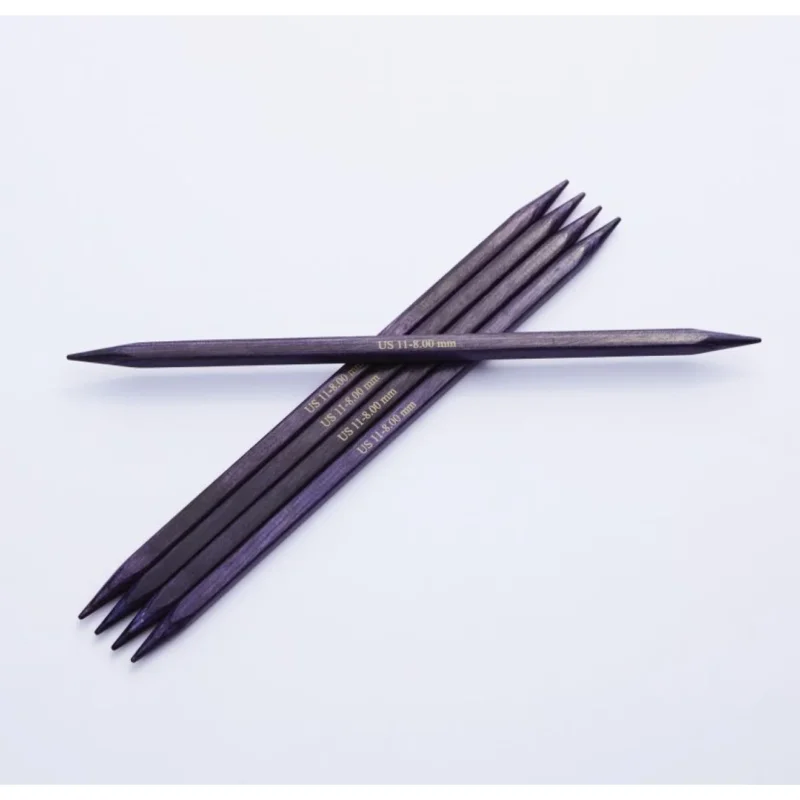 KnitPro Nadelspiel Jadore Cubics 7,00 mm 15 cm 5 St