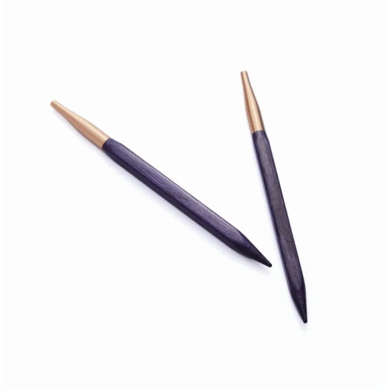 KnitPro austauschbare Rundstricknadeln Jadore Cubics 5,50 mm 128 mm 1 Paar