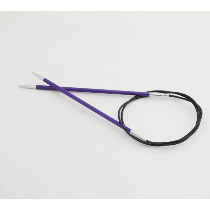 KnitPro Rundstricknadel ZING 3,75 mm 100 cm amethyst