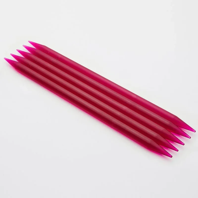 KnitPro Nadelspiel TRENDZ 8,00 mm 20 cm purpur 5 St