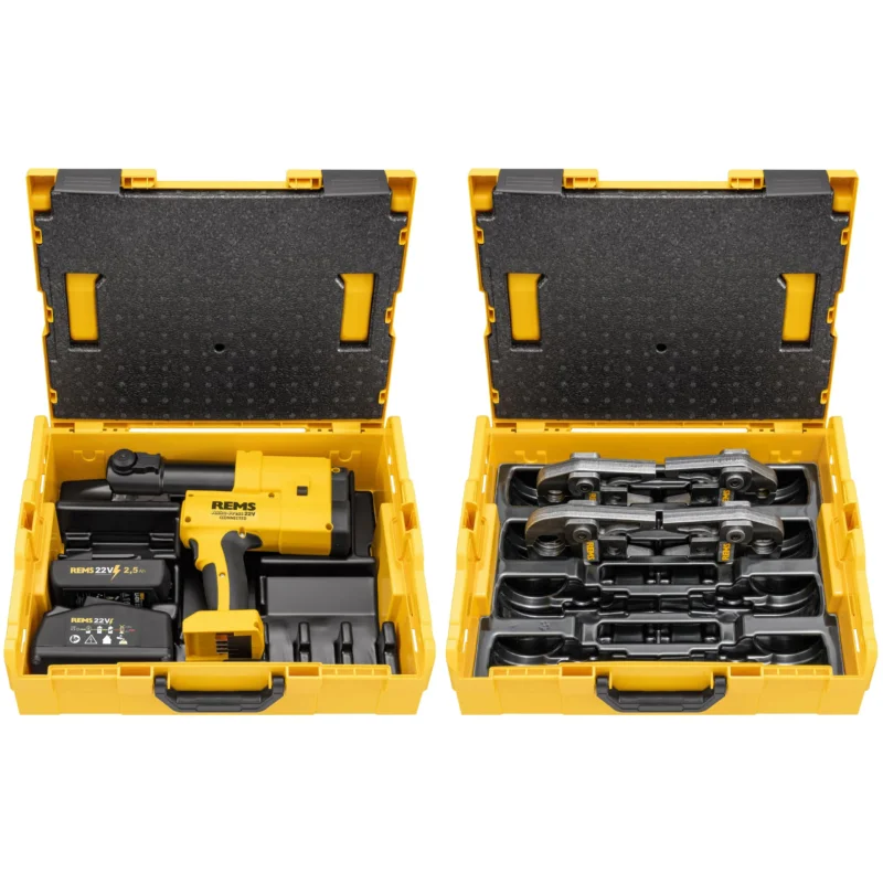 REMS - Akku-Press 22V Con. BP L-Boxx +PZ Set TH 16+20+26+32 L-Boxx 576029 R220