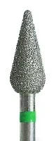 Birne 5,0mm grün Bit für Nagelhaut SISTEMA