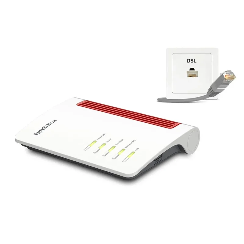 FRITZ!Box 7510 – Einsteiger-Router mit Wi-Fi 6 & kompakter Bauweise