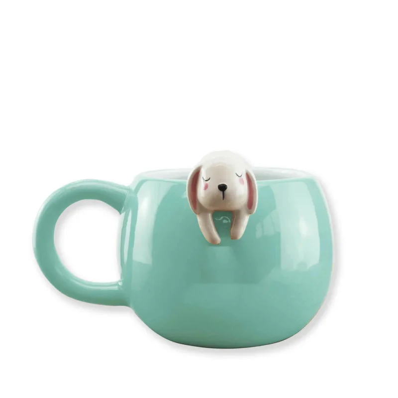 Pet Friends Hase Kaffeebecher – niedlicher Keramikbecher mit liebevollem Hasen Design