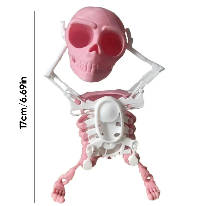 Schwungvoller 3D Totenkopf Spielzeug für lebendige Momente