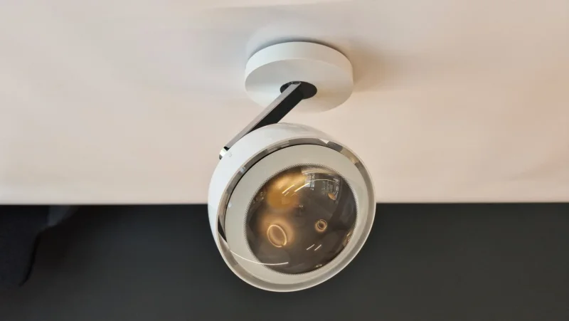Occhio - Aufbaustrahler piu alto 3d S80 Volt weiß glanz - Ausstellungsware