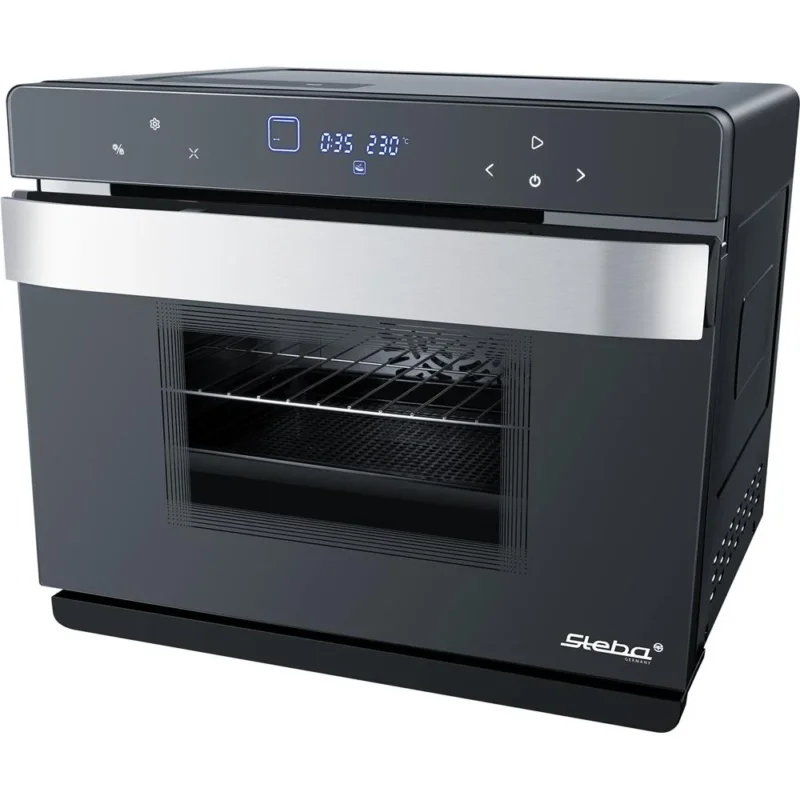 Steba Multifunktions-Dampfbackofen DG 40 37L Backofen mit Heißdampf 2100 Watt Drehspieß