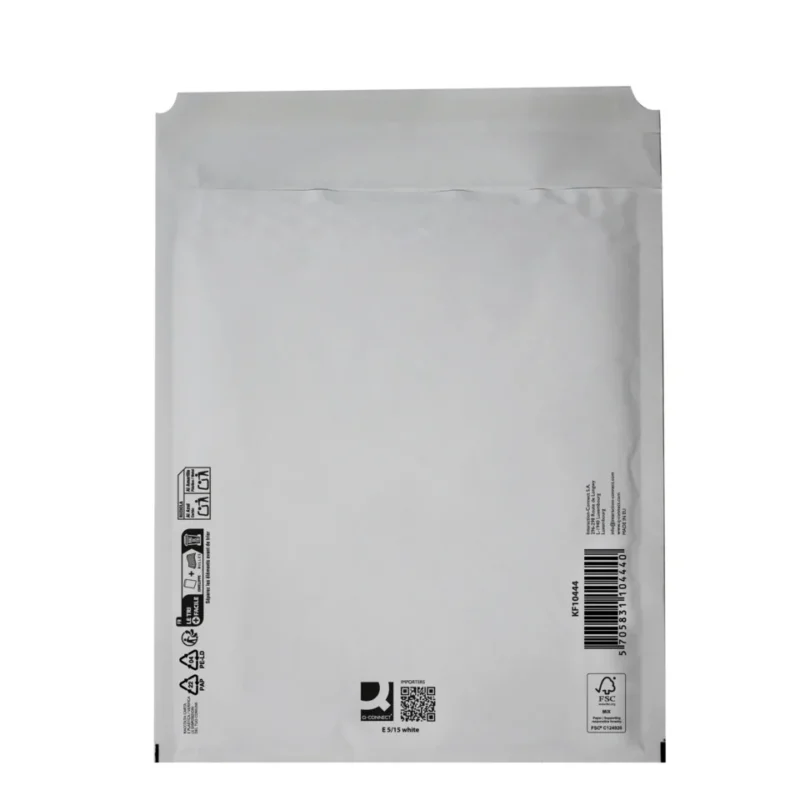 Q-CONNECT Luftpolstertasche E 5/15 weiß