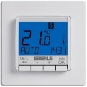 EBERLE 527810355100 Ruimteklokthermostaat 80.5 mm