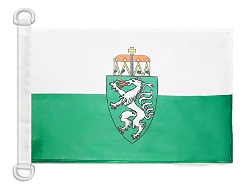 AZ FLAG Bootsflagge Steiermark 45x30 cm Mesh-Polyester Kunststoffringe