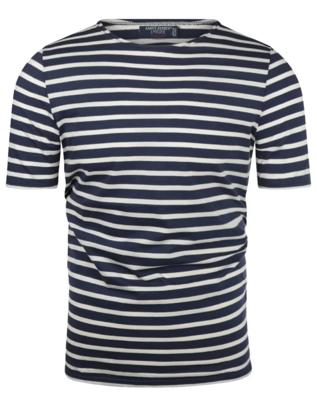 Levant Rundhals-T-Shirt | Marineblau