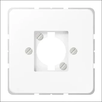 JUNG CD568-1WW Bauteil / Zentralplatte Kommunikations-Schalterprogramm