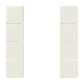 JUNG LS504TSA Bedienelement / Zentralplatte Schalterprogramm 70 mm