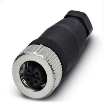 PHOENIX 1543029 Ronde connector, veldzijdig confectioneerbaar (industrieconnector)