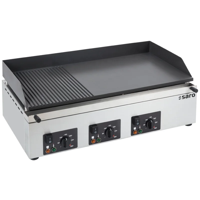 Saro Griddleplatte GPK 810 1 / 3 gerillt 2 / 3 glatt