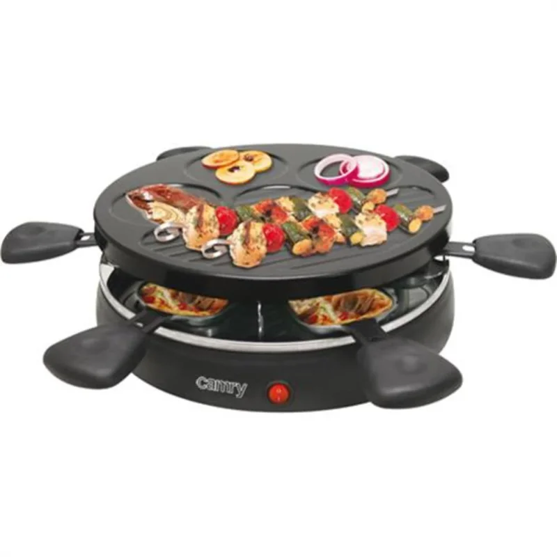 Camry CR 6606 Raclette Tischgrill, Schwarz