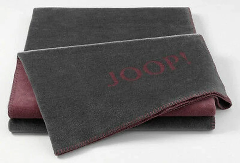 JOOP! Decke UDF 150x200cm schiefer-rot
