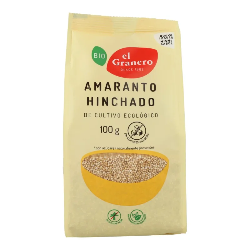 Amaranto Hinchado Bio El Granero 100 gr