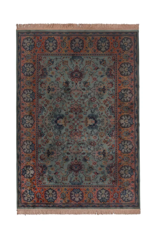Dutchbone Teppich Bid 200x300 Old – Grün – Produktansicht