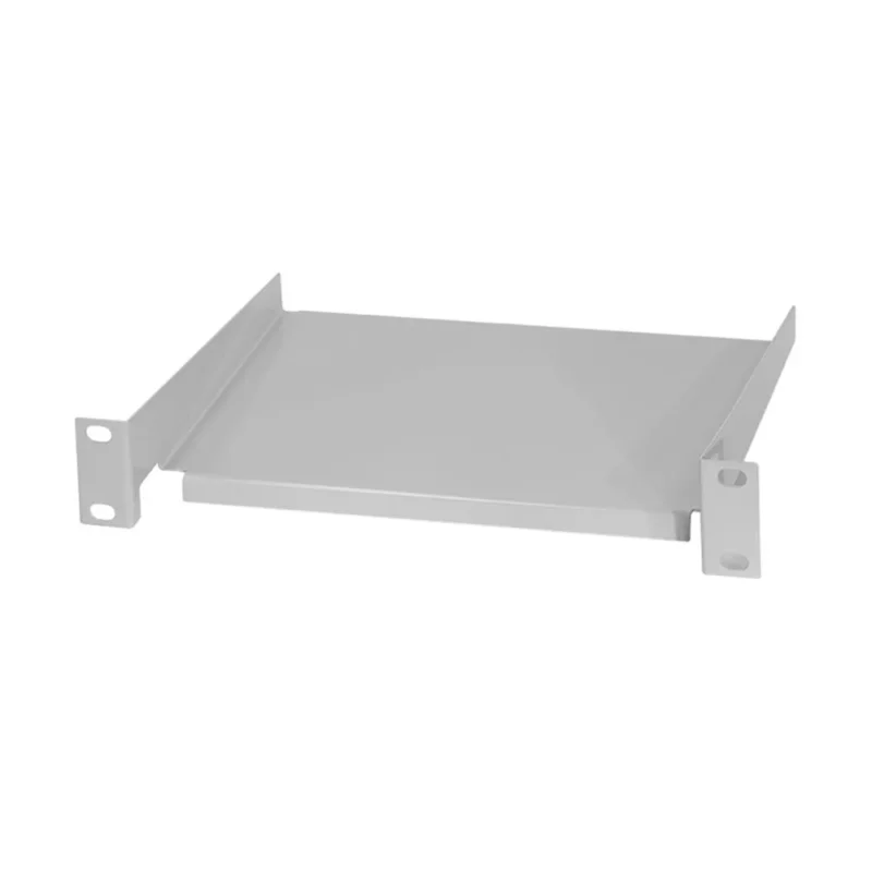 LogiLink Fachboden für 10 Zoll Rack 1 HE Grau