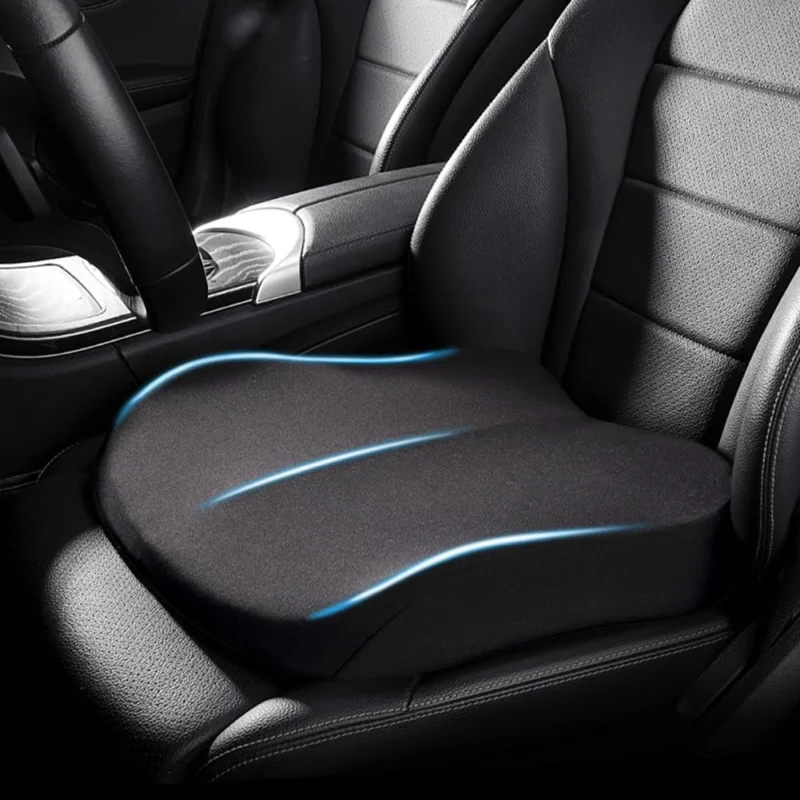 Ergonomisches Sitzkissen RaiseSit – Autositzpolster mit Memory-Schaum