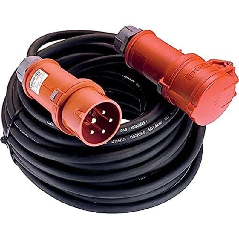 as - Schwabe Starkstrom Verlängerungskabel 10 m H07RN-F 5G4-60549