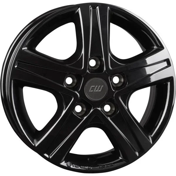 Aluminiumfelge Borbet CWD, black glossy, 16" für Fiat Ducato mit Light-Chassis ab Bj. 2006/07
