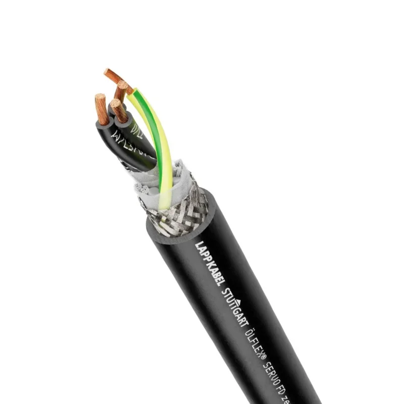 Lapp Kabel&Leitung - Energiekabel >= 1 kV, für ortsveränderlichen Einsatz ÖLFLEX SERVO FD zeroCM 1023471/50 3X2,5+1G1,5 − 50 Meter