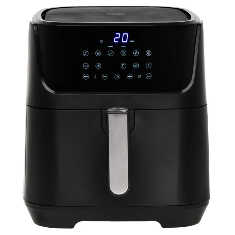 Adler AD 6317 Heißluftfritteuse 5,5L schwarz – Gesund frittieren ohne Öl