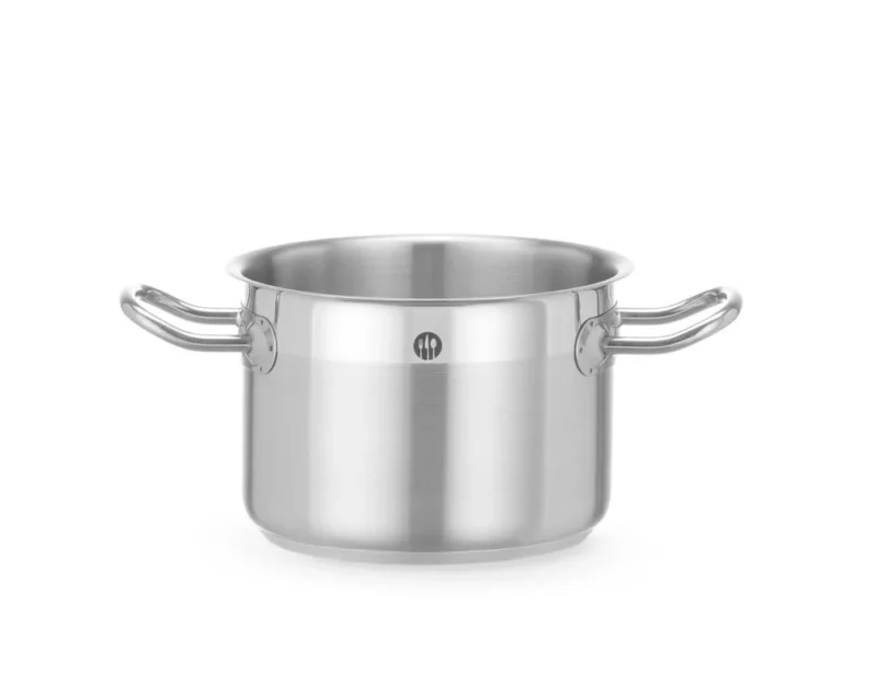 HENDI Kochtopf – mittel - ohne Deckel – Profi Line – 2 – 1 l – Rund – Ø 160 × H 110 mm – Produktansicht