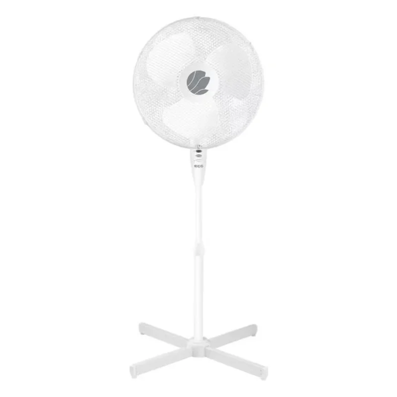 ECG – Standventilator 40 cm 3 Geschwindigkeiten – Weiß