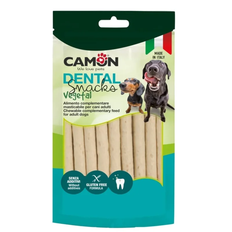 Snack Chopsticks - Veggie Hundesnack für gesunde Zähne – S: 13 cm (Ø 1 cm)