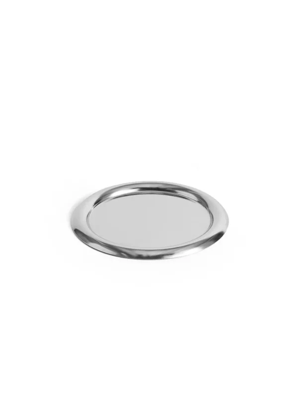 Essentielles Steel Rundes Tablett von HAY