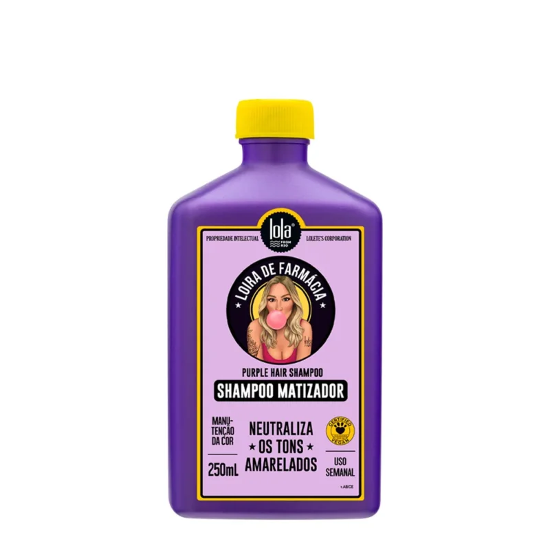 Lola From Rio Loira De Farmácia Shampoo Matizador 250ml - shampoo antigiallo [all]