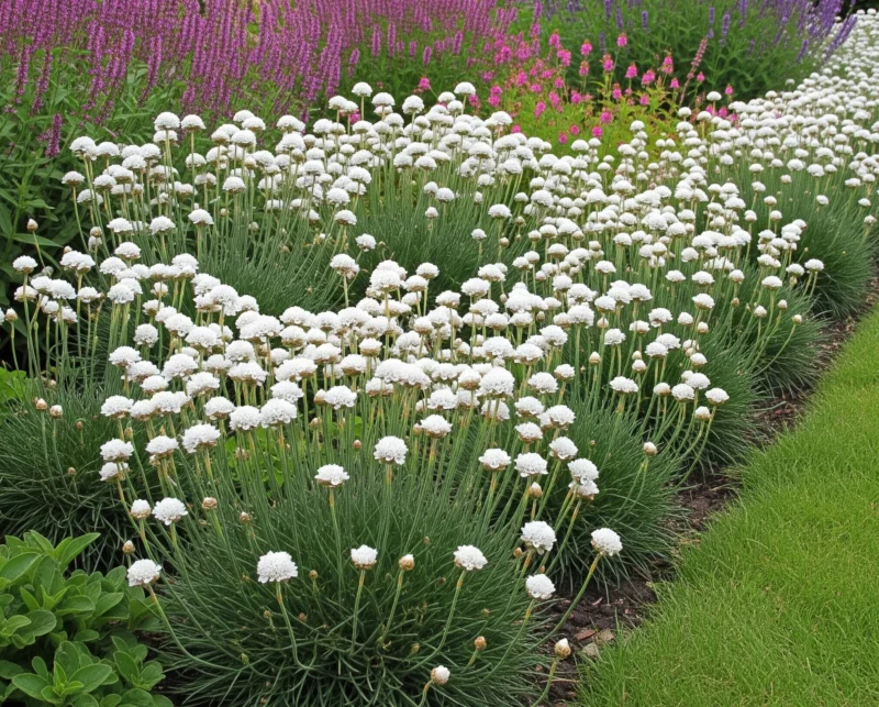 Englisches Gras (Weiß) - Armeria maritima 'Alba'