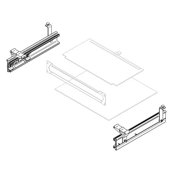 Montagerahmen Thule Slide-Out V19 Ducato 550