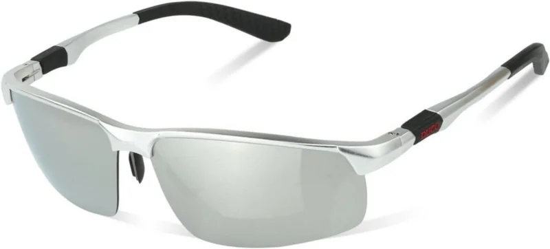 Polarisierte Herren Driving Sonnenbrille Al-Mg Rahmen Brillen Sport