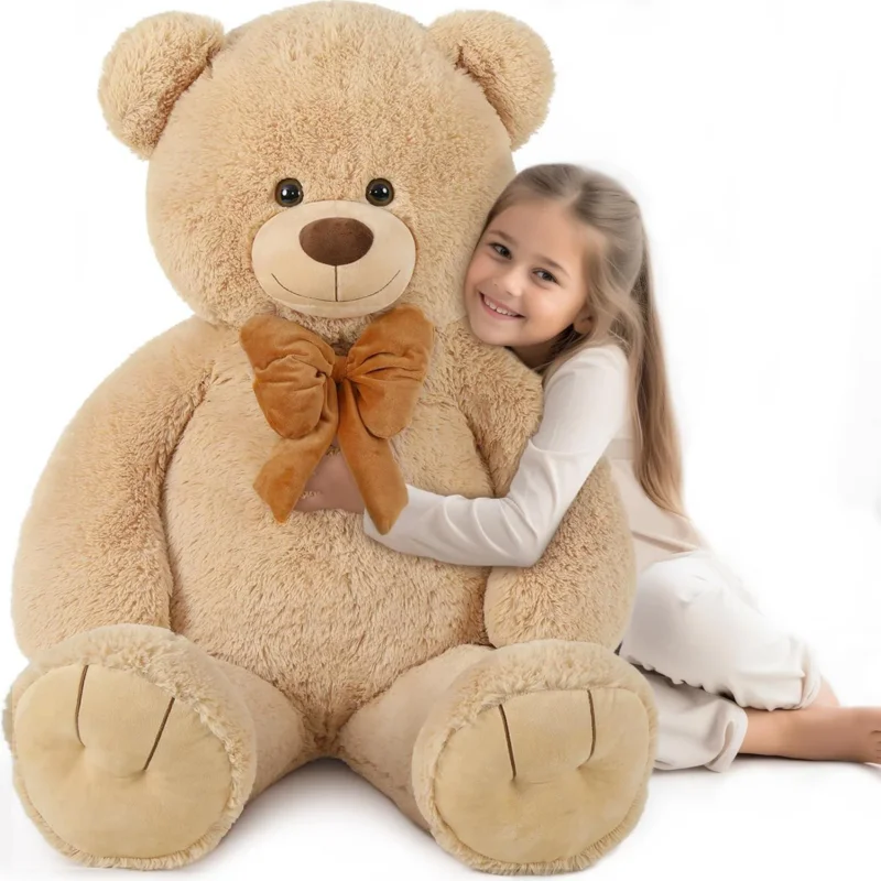 Riesiger 120cm Teddybär - XXL Kuscheltier für Valentinstag & Geburtstag