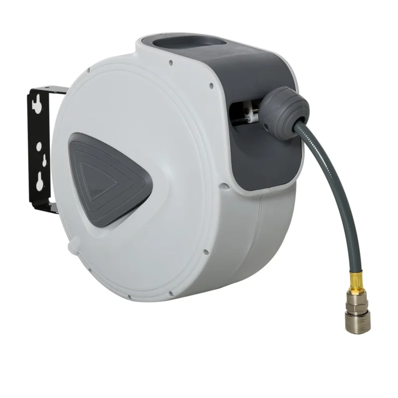 easycomfort easycomfort avvolgitubo automatico da parete con attacco 3 8 10 _ 2m