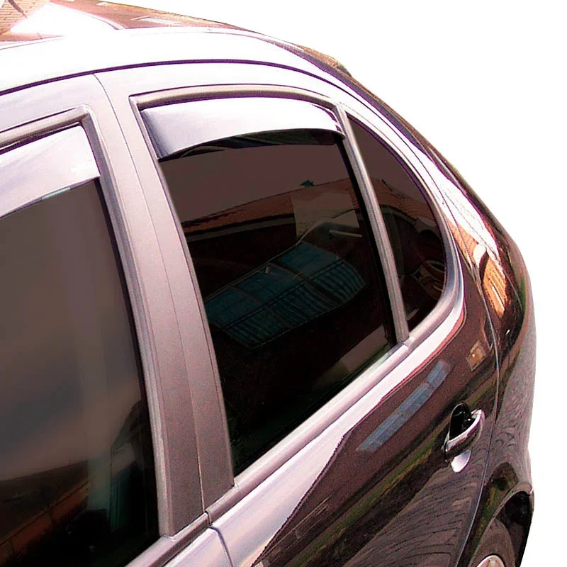 ClimAir, Windabweiser für die hinteren Türen, Hochwertiges Acrylglas, Passend für Toyota C-HR (X2) 2023-, 'Master Dark'