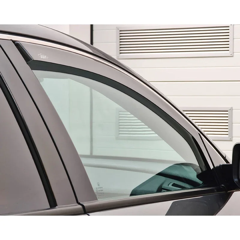 DGA, Windabweiser, rauchfarben, für die Vordertüren, 2 Stück, passend für Mercedes GLB (X247) (2019-) & EQB (X243) (2021-)