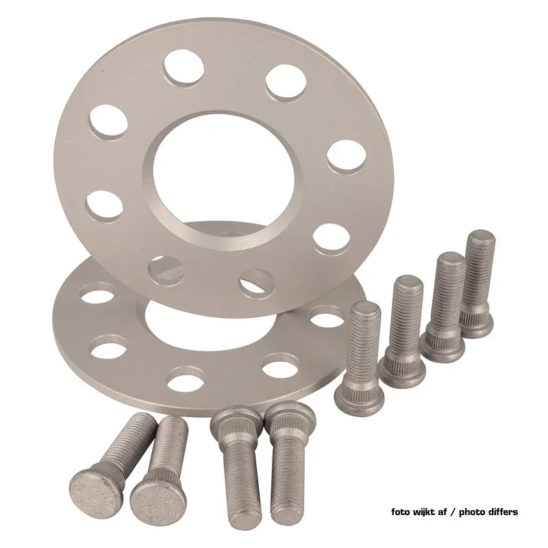 H&R, DRS-System Spürverbreiterungsatz 20mm pro Achse - Lochkreis 5x114,3 - Mittenzentrierung 64,0mm - System M12x1,5 - passend für Honda, Stahl, Silber
