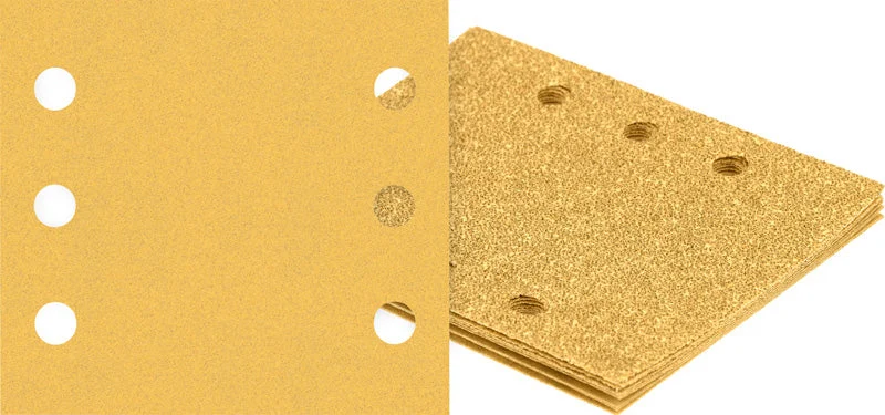 Produktbild Lieferumfang von EXPERT C470 Schleifblatt, 115x107mm, K60, 6 Löcher, 50-tlg.
