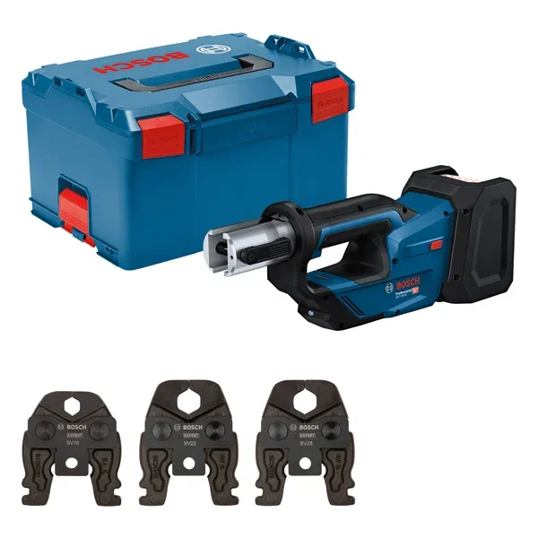 Produktbild von Bosch Akku-Presswerkzeug GPT 18V-19 mit Kit SV inkl. L-BOXX 238