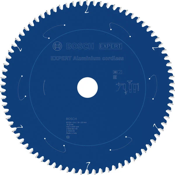 Produktbild von EXPERT Aluminium Kreissägeblatt, 254x30 mm, Z78