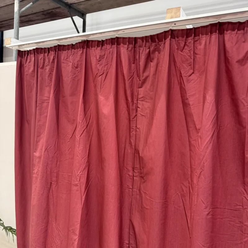 Gardine Altrot 145x235 Verdunkler Vorhang Gebraucht